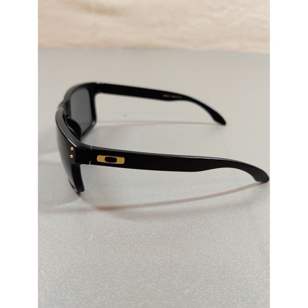 Oakley Holbrook Sunglasses Matte Black OO9102-17 Made in USA with Brendel Case - Picture 6 of 14